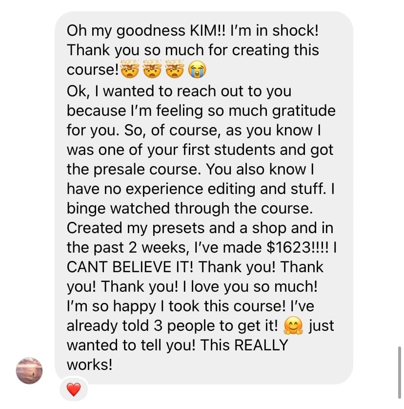 Insta Worthy Filters Course - Lightroom Presets Course passive income (Hofit Kim Cohen - Vanilla Sky Dreaming) lightroom preset income