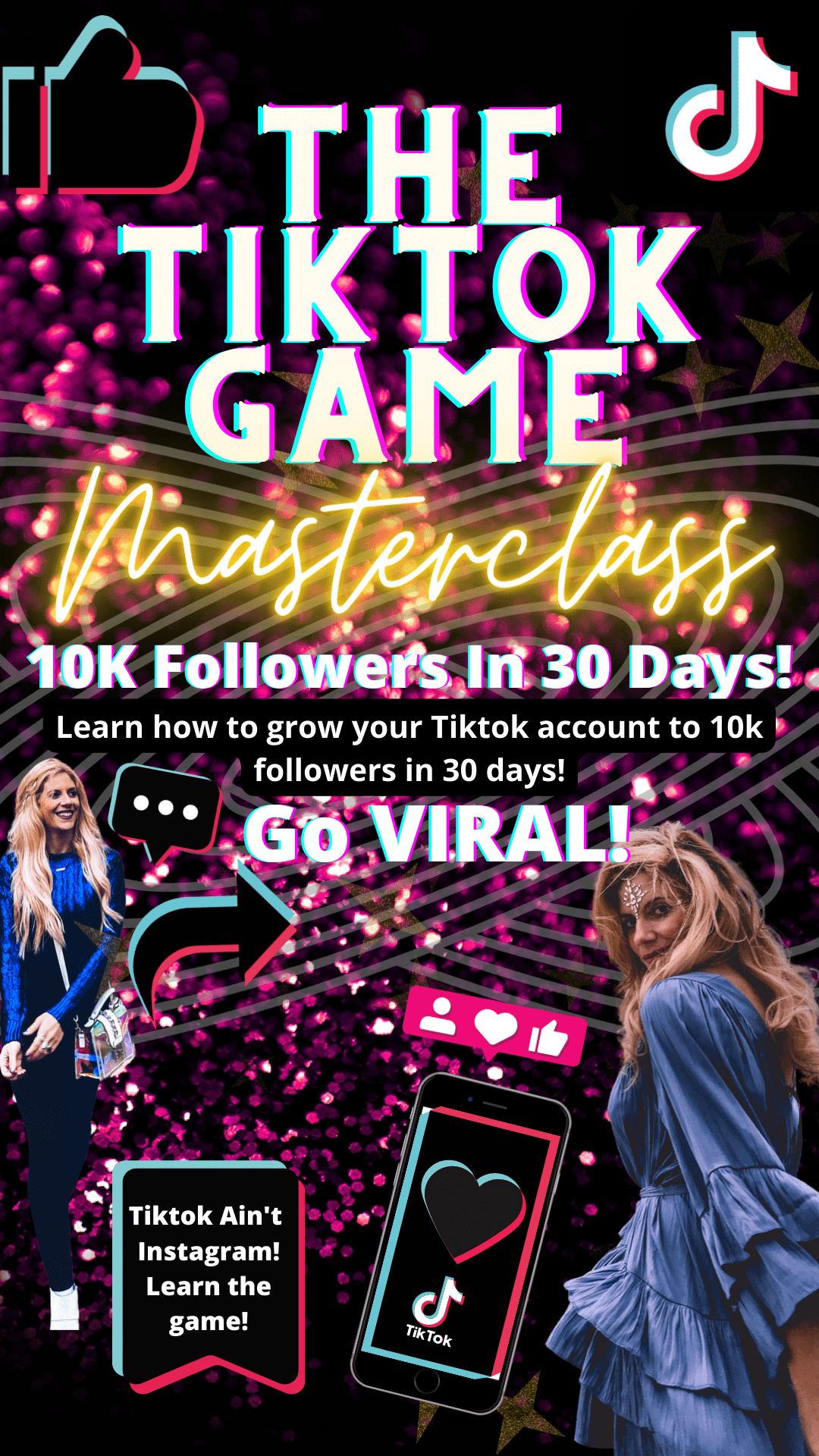 Hofit Kim Cohen -- The Tiktok Game - Go Viral In 30-Days Masterclass!